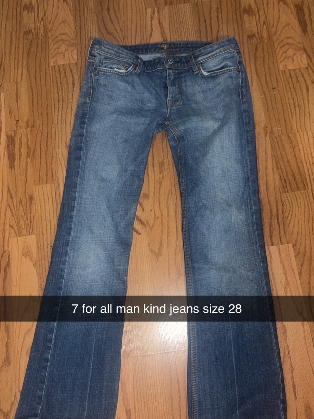 7 For All Mankind Light Blue Flynt Jeans